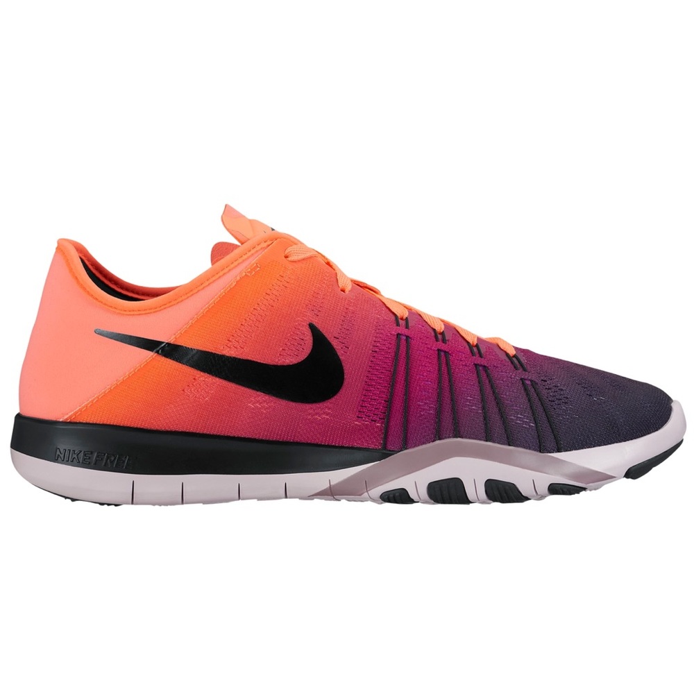 NIKE Free TR 6 Spectrum Orange & Purple Sneakers - Picture 5 of 12